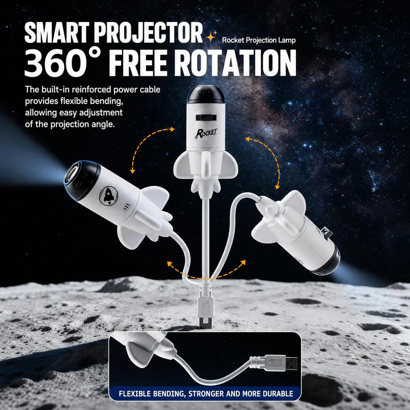 BVJ®🇺🇸📽️ Night Light Projector - Smart Holographic Star Projector