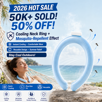 Billhol®🦟PCM Cooling Neck Ring — Instant Heat Relief
